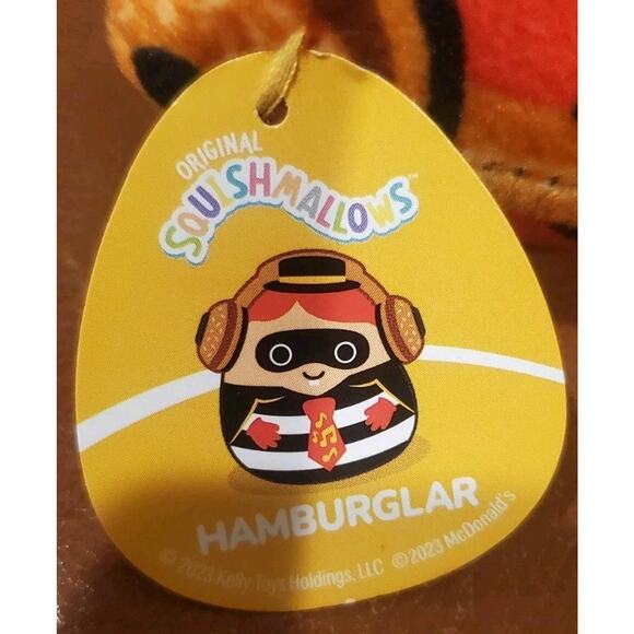 2023 McDonald's Squishmallows Hamburglar Happy Meal Kids Meal Stuffed Plush Toy - Picture 5 of 8